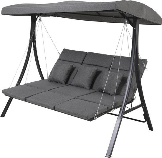 Famanu Schommelbank Ferizo Deluxe - 3-Sitzer mit Kissen
