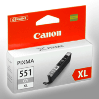 Canon Tinte 6447B001 CLI-551XLGY grau
