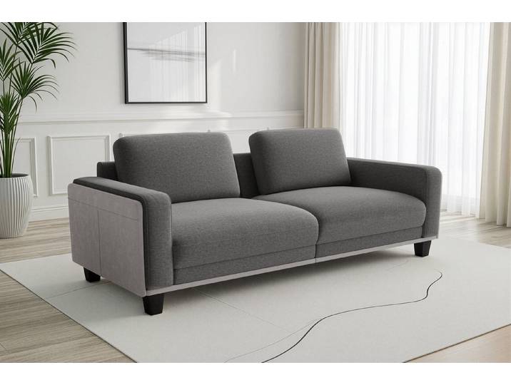 sit&more Big-Sofa Concept, Modernes Sofa in drei Fußfarben zur Auswahl