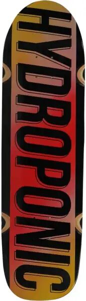 Skateboard Deck Hydroponic Pool Shape (8.75" - Degrade Orange/Red)