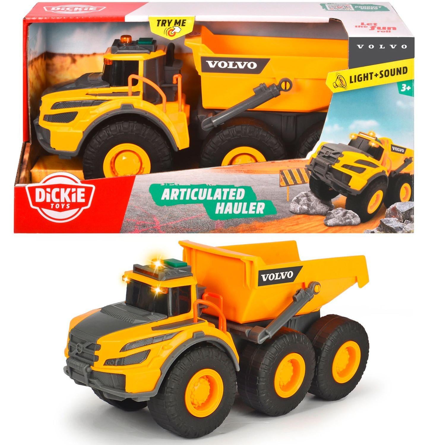 Dickie Toys Dickie Volvo gestuurde kipper
