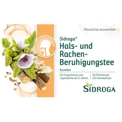SIDROGA Hals- und Rachen-Beruhigungstee Filterbtl. 20X1.75 g