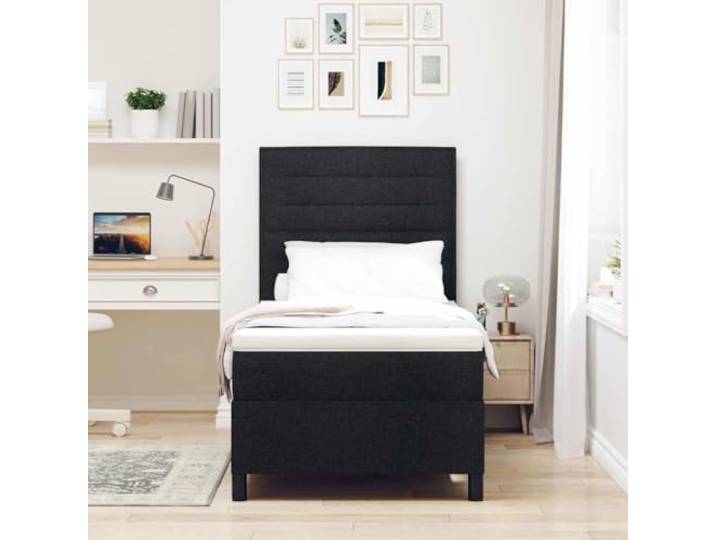 KTHLBRH Bettgestell aus Holz, Antik, 90 x 200 cm, mit Kopfteil 4 Schubladen, Lattenrost aus Sperrholz, Einzelbett mit Fußteil