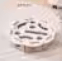Inspire Picks Interactive Felt Cat Puzzle Box Hunting & Exercise Toy With Ball For Indoor Cats white Rotundity