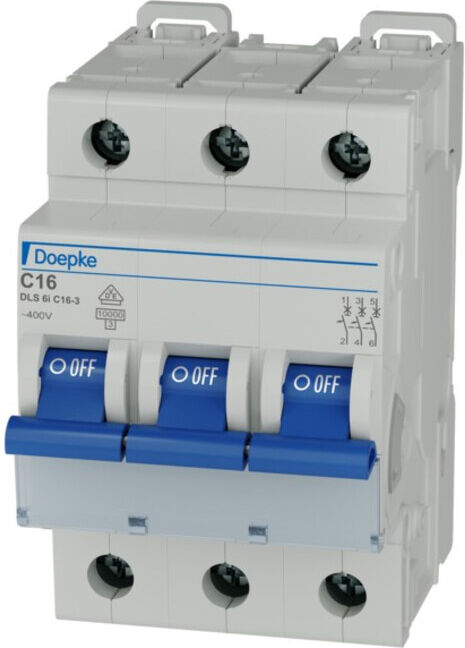 Doepke Disjoncteur DLS 6I C16-3 10KA (09916293)