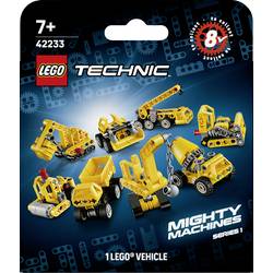 LEGO TECHNIC 42233 LEGO® TECHNIC Mächtige Maschinen; Überraschungsbox; Bauspielzeug; Fahrzeuge zum Sammeln; Geschenkidee für Kinder ab 7 Jahren