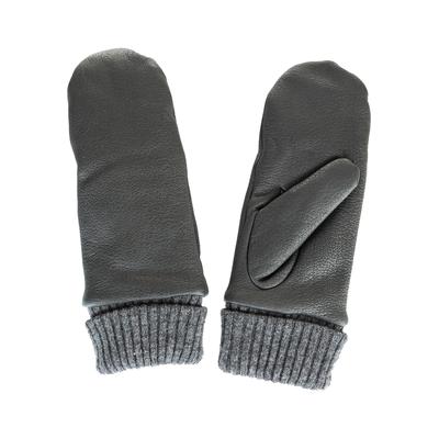 Fäustlinge WHISTLER "Chictini", Damen, Gr. S, schwarz, 100% Leder, unifarben, Handschuhe Fäustlinge, mit Fleece-Innenmaterial