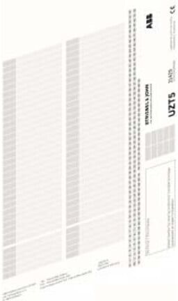 Striebel&John; Beschriftungs-System zu UK600 UZT5 ; STRIEBEL & JOHN (2CPX031429R9999)