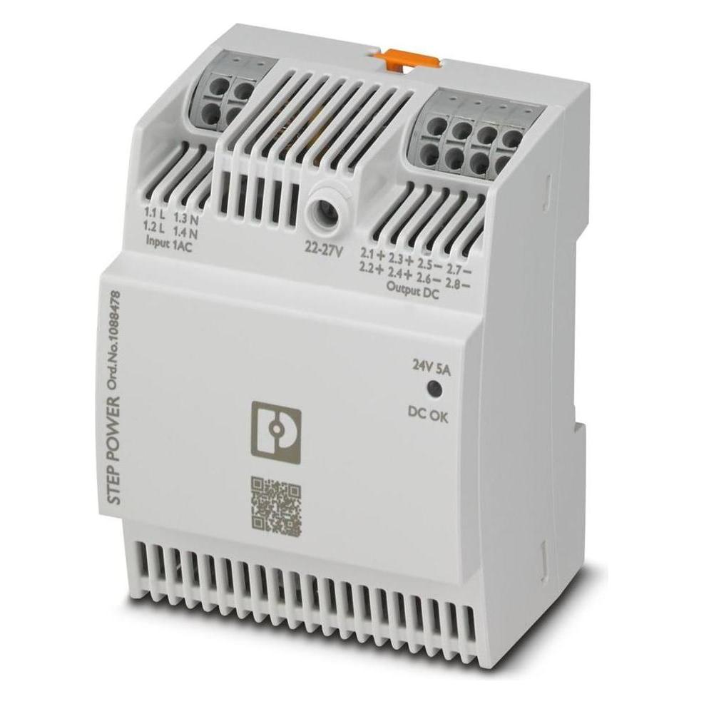 Phoenix Contact Phoenix 1088478 STEP3-PS/1AC/24DC/5/PTStromversorgung (1088478)