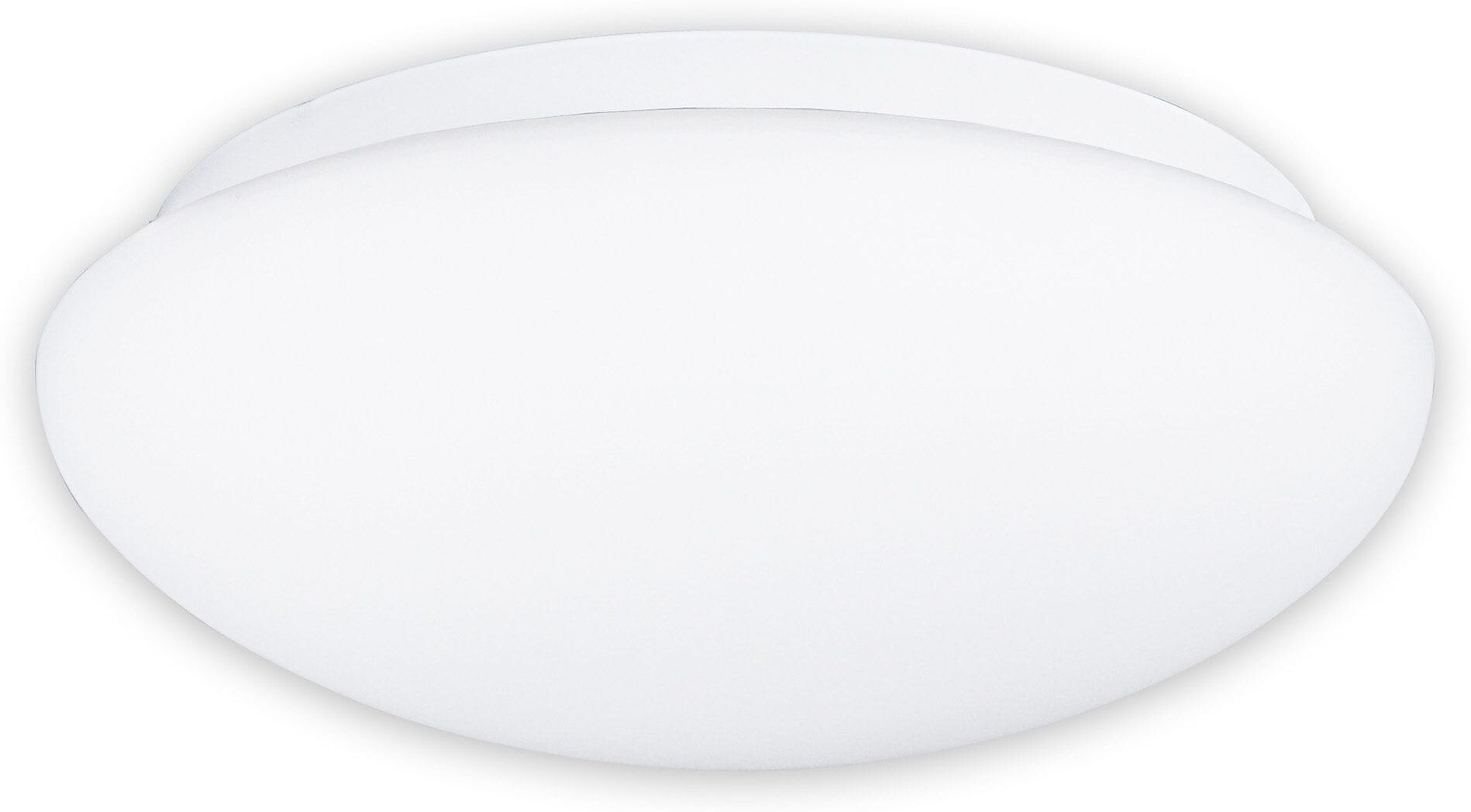 NÄVE LED Deckenleuchte "Bergen", weiß, Ø 25,5cm H: 8,5cm, Leuchten, mit Sensor, LED Deckenleuchte
