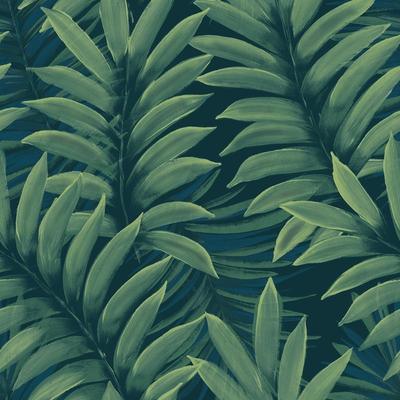 Tempaper Palm Leaves Peel and Stick Wallpaper - 28 sq. ft.