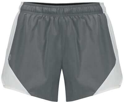 Holloway 229489 Girls Olympus Shorts in Graphite Grey size Medium   Polyester/Spandex Blend