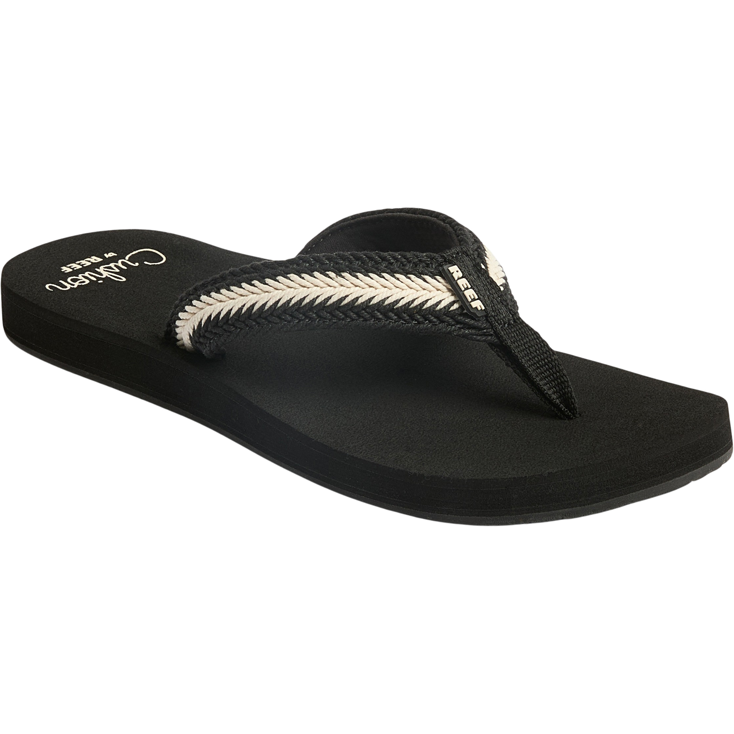 Reef Baja Maria Sandale Damen Sandalen schwarz Größe 36 Lifestyle