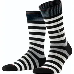BURLINGTON Blackpool Herren Socken, Größe 40 in Schwarz Schwarz