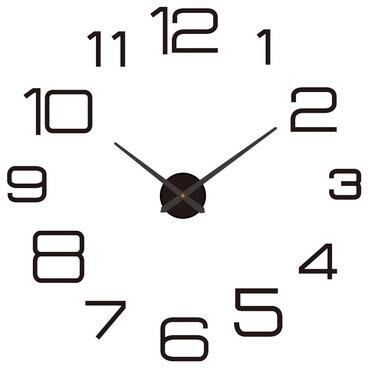 Inspired Living Modern Large Wall Clock DIY Acrylic Mirror Quartz Wall Decor 2d 16 Inch (40cm) 011b