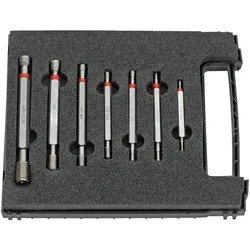 Fortis, Messlehre, Gewinde Grenzlehrdorn Set M3-M12 Toleranzklasse 6H