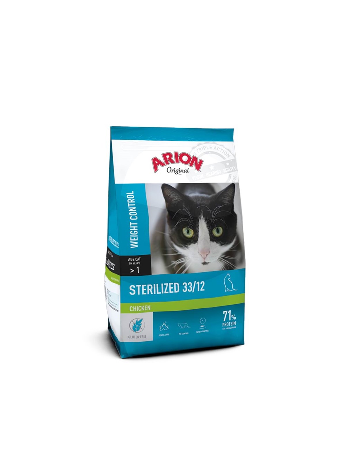 ARION original Katze Sterilisiert Huhn 2 kg