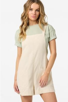 O'Neill s Summerlin Romper in Tapioca, Size XS, Linen