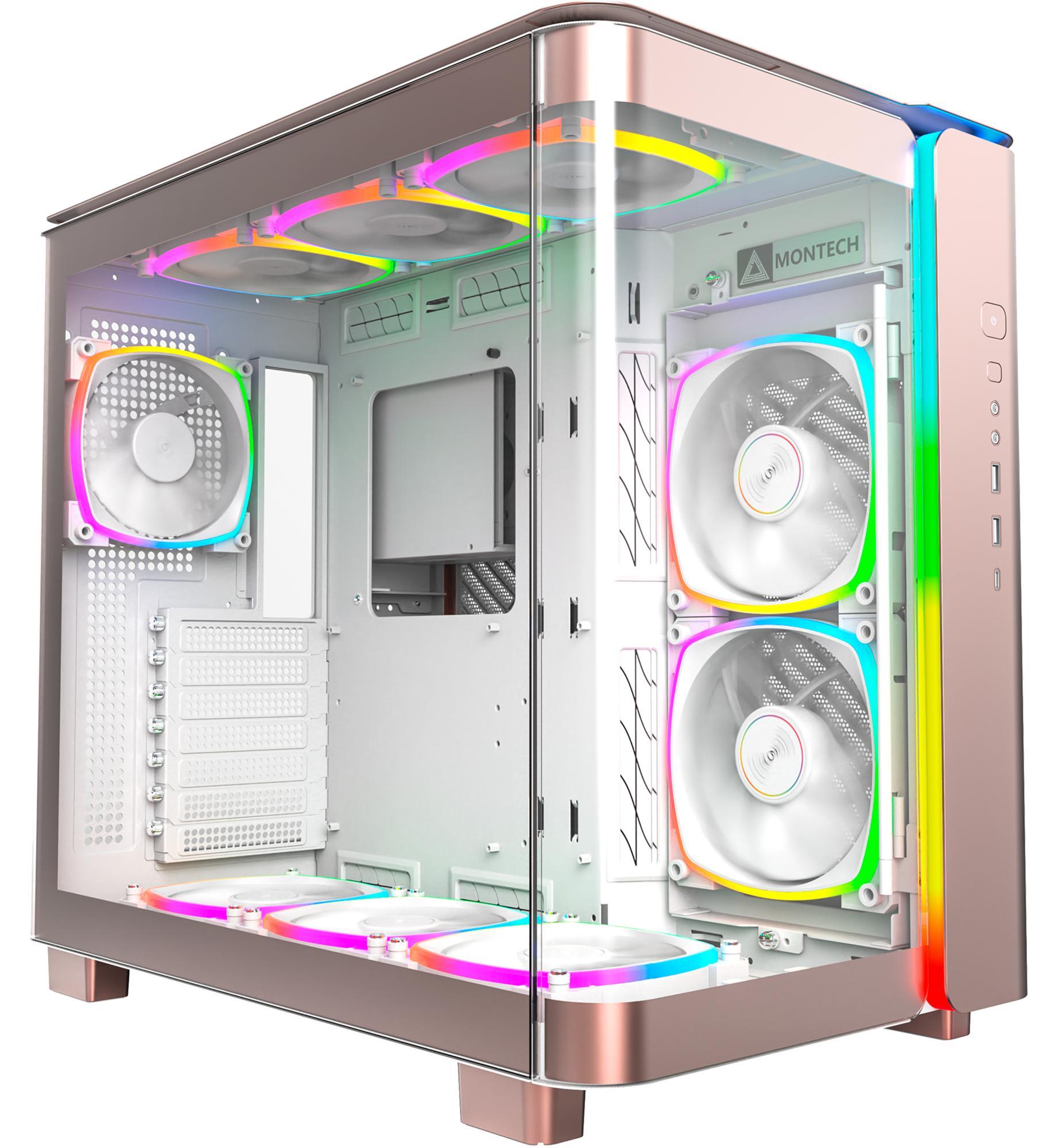 Montech KING 95 Pro , Tower-Gehäuse, (Tempered Glass x 2)