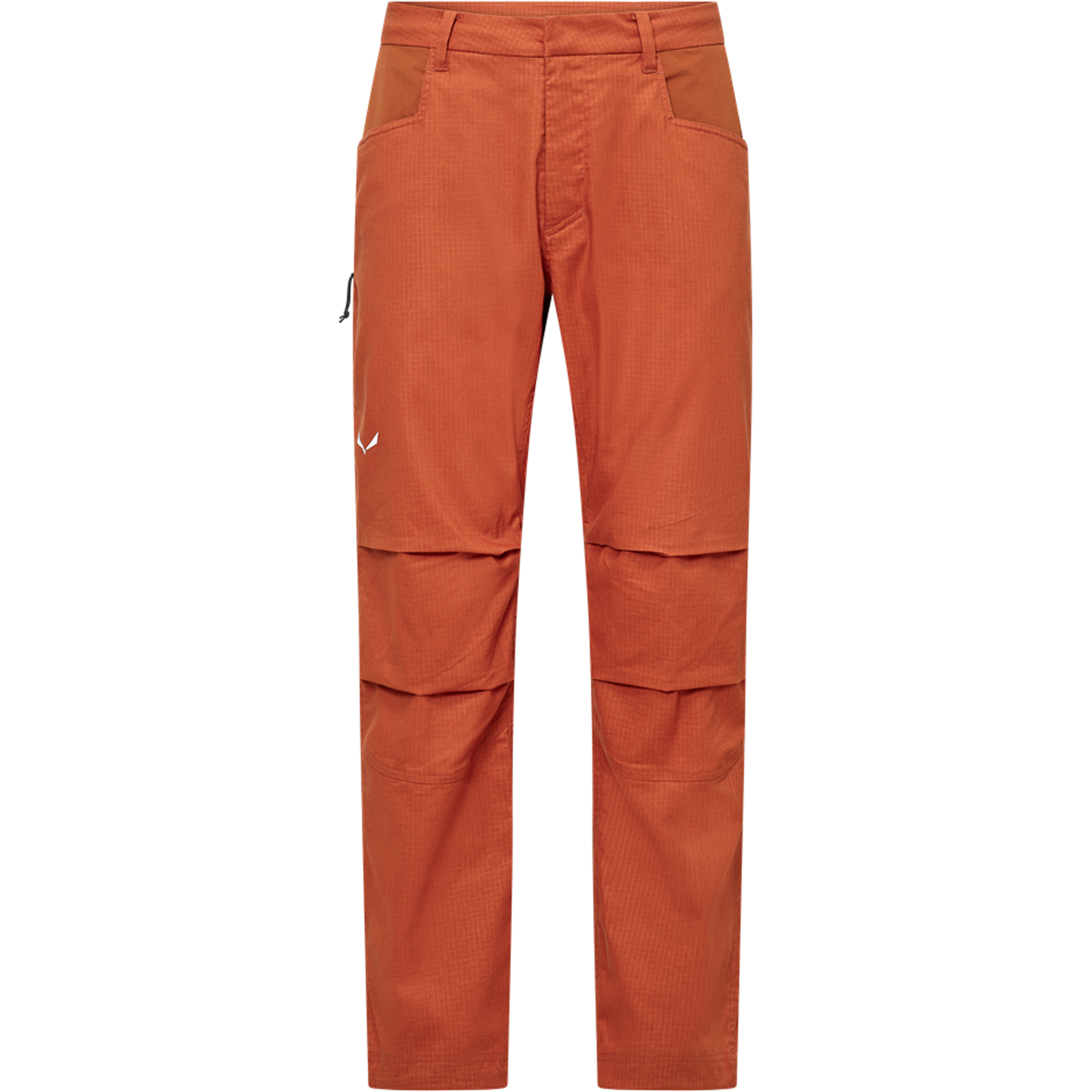 Salewa Agner Hemp Ripstop Hose Herren Wanderhose orange Größe L Trekking Elastisch