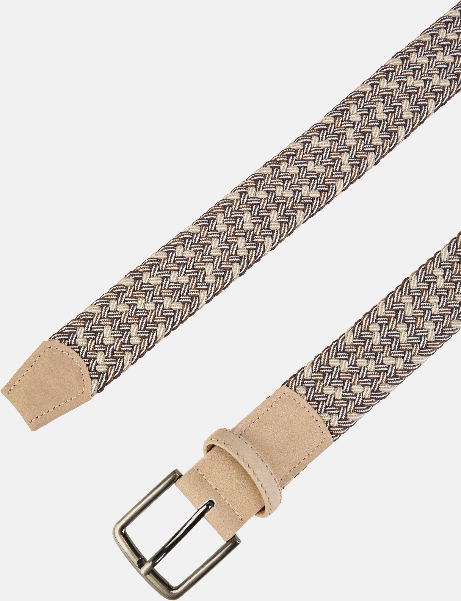 Flechtgürtel LLOYD MEN’S BELTS "Lloyd Belts Herrengürtel 0394", Jungen, Gr. 95, beige, Gürtel