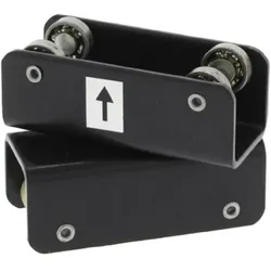 Falcon Eyes Doppelter Schienenwagen 3340C für B-3030C (Weiteres Zubehör), Studioausrüstung Zubehör, Schwarz