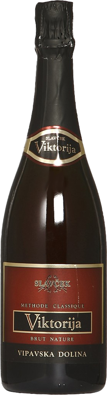 Klassische Methode Rosé Schaumwein Brut Nature 'Viktorija' Slavcek