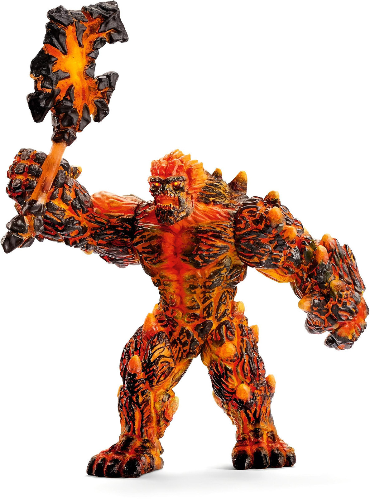 Schleich Eldrador Creature Lava Golem met wapen actiefiguur