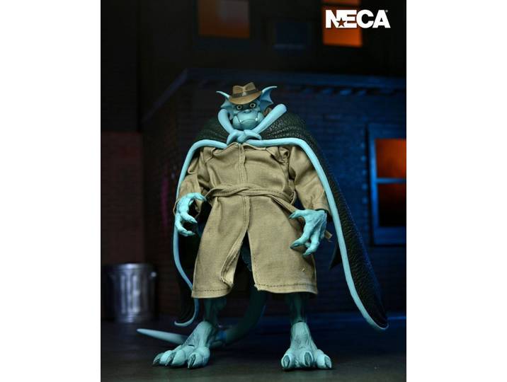 NECA Actionfigur NECA Gargoyles Ultimate Detective Broadway Silver Falcon Actionfigur