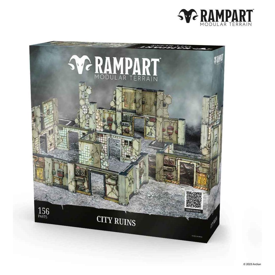 Archon Studio Modular Terrain: CITY RUINS (Kunststoff) (RAM0007)