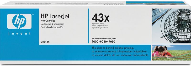 HP 43X (C8543X) - Noir - Toner - Grande capacité Noir