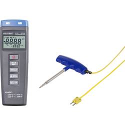 VOLTCRAFT K102 + TP 301 Temperatur-Messgerät kalibriert (DAkkS-akkreditiertes Labor) Fühler-Typ K VC-10514195