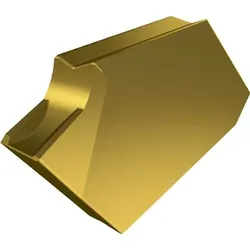 Drehwendeschneidplatte ISO LFUX 030800TL:T8330 Tiefe 4,9mm PVD beschichtet Gold
