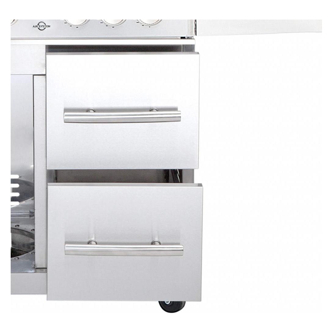 All'Grill Schubladen-System re. für Modular CHEF L -Edelst.- (43781265)