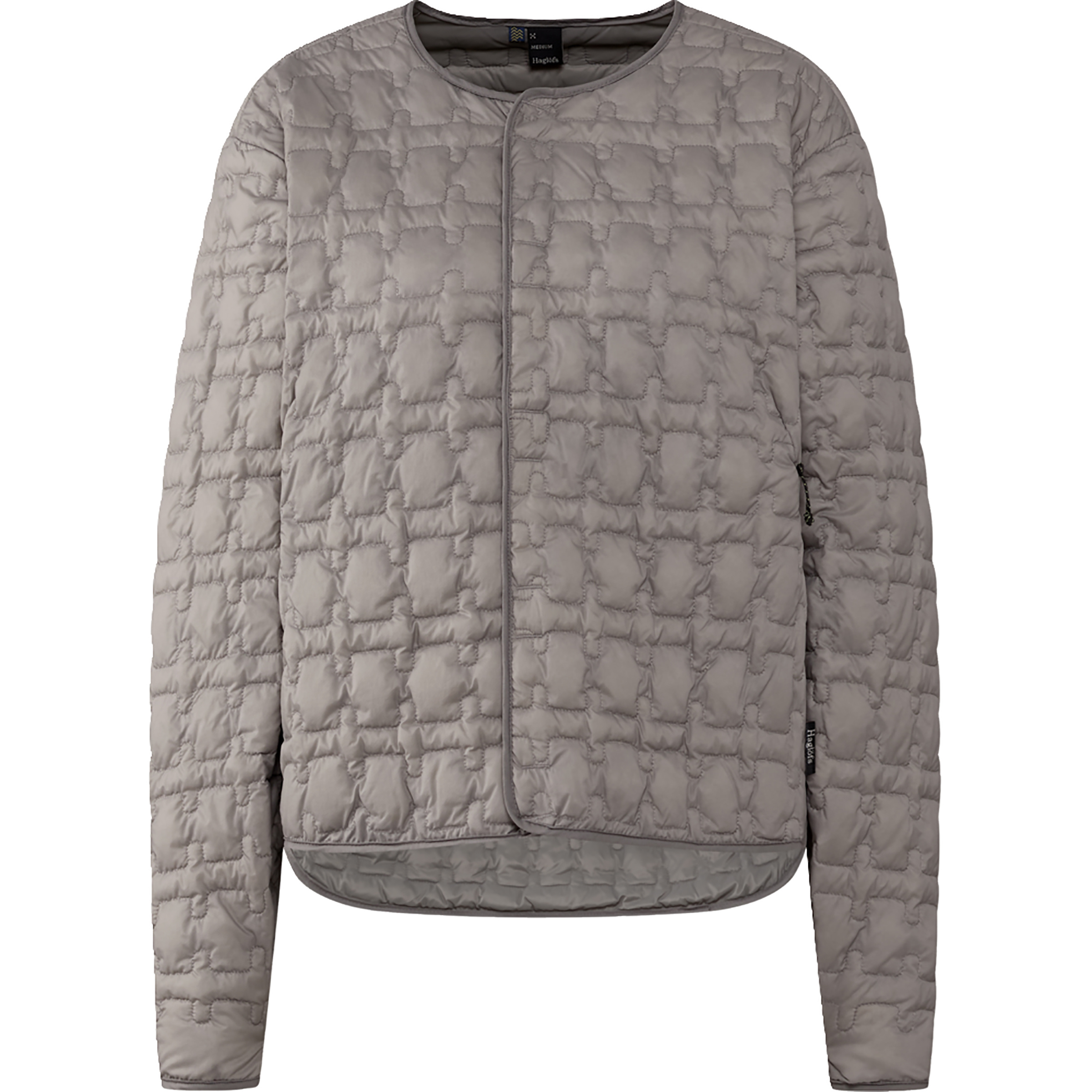 Haglöfs Fram Mimic Damen Isolationsjacke grau Größe L Lifestyle Wasserabweisend