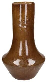 BIDK Home "Camou Glass Vase Camel Dia 9.8"""