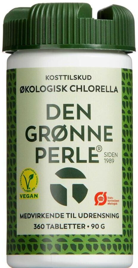 Chlorella - Den Grønne Perle Kosttilskud 360 stk