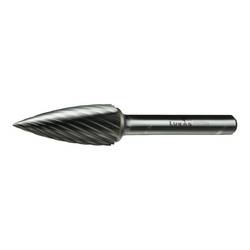 LUKAS-ERZETT A10040618602 Fräser Hartmetall Spitzbogen Länge 40 mm Produktabmessung, Ø 6 mm Schaftdurchmesser 6 mm