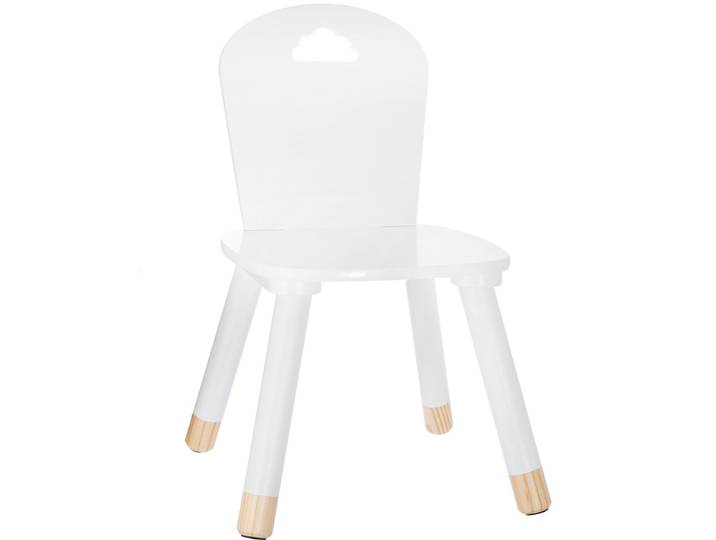 Sphera Kinderstoel Wit - 50x30x30 cm