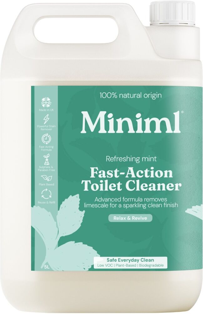 Miniml Toilet Cleaner Refreshing Mint 5L Refill