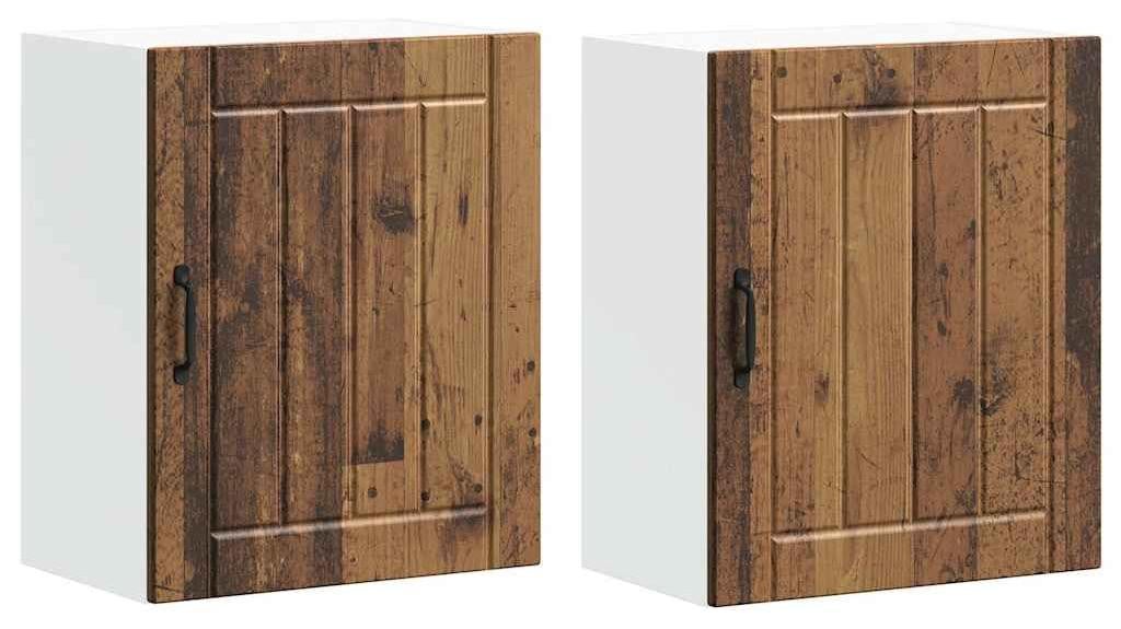 Syfax Keuken Wandkasten Lucca Oud Hout Gelaagd Hout