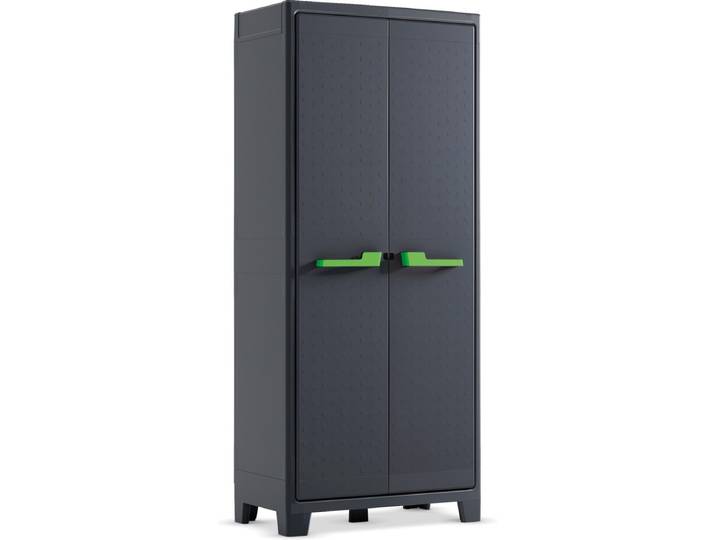 Keter Moby Hoge Kast - 4 planken - 80x44x182 cm - Antraciet