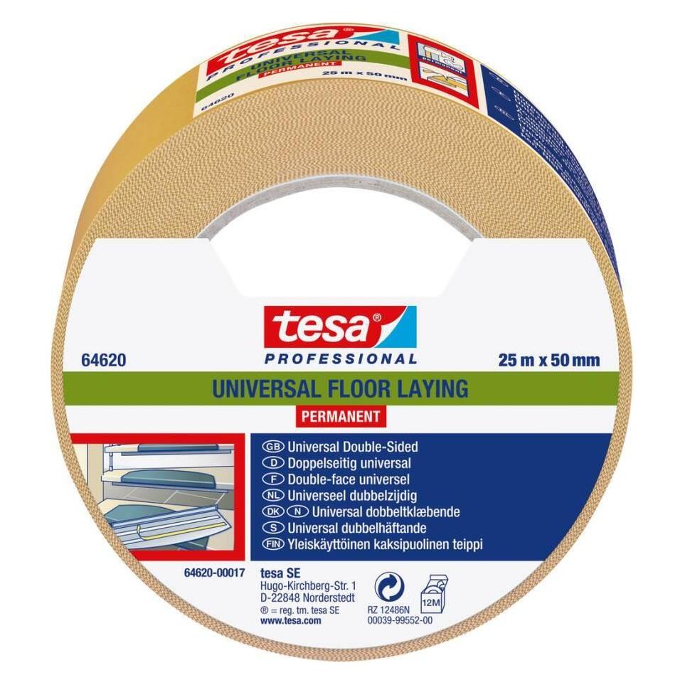 tesa Verlegeband Universal perm. 25:50mm (50 mm) (64620-00017-12)