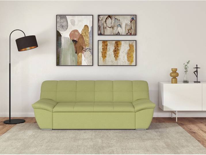 DOMO collection SPLASH Breite 211 cm, moderne Sitz- und Rückensteppung, komfortabel flache Armlehnen zum Entspannen