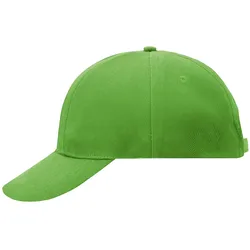 Basecap Turned "MB609" 6-Panel-Laminated - lime green