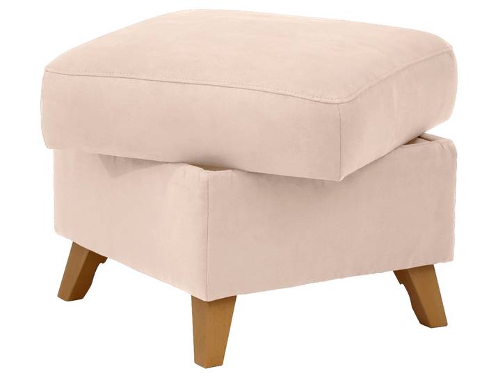 Stauraumhocker GOODPRODUCT Westerland , beige (creme), B:58cm H:48cm T:58cm, 100% Polyester, Hocker, Stauraumhocker, in vielen Bezugsarten und Farben, auch in Luxus-Microfaser imprägniert