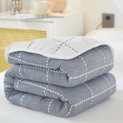 Uplift Picks Breathable Cotton Gauze Summer Quilt Lightweight Comforter 6 90x100 Cm