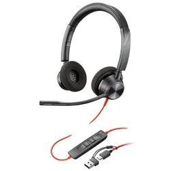 Poly Blackwire 3320 Stereo Headset