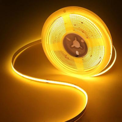 Uplift Picks Motion Sensor COB LED Strip For Effortless Nighttime Guidance And Safety golden Yellow 4m