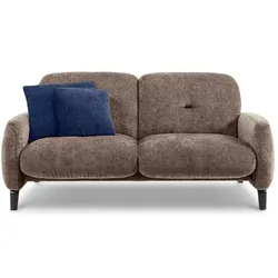 Segmüller Werkstätten Sofa 2x70cm Luisa01 Stoff Beigegrau